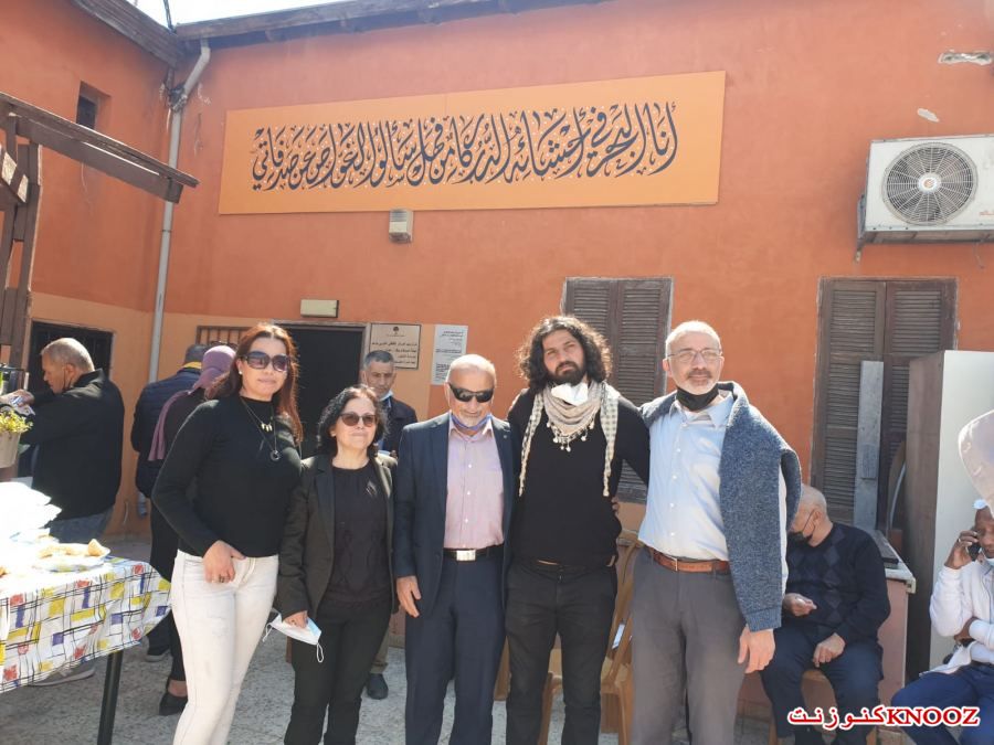 تدشين جدارية لشاعر النيل في مدينة يافا